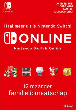 Nintendo Switch Online 12 months Family